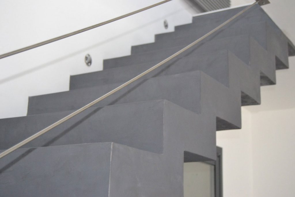 Escalier en béton ciré - Béton ciré 13